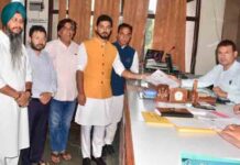 Chabbewal Vidhan Sabha By Election : आप केंडीडेट ईशांक चब्बेवाल ने भरा नामांकण, होशियारपुर में निकाला रोड शो chabbewal