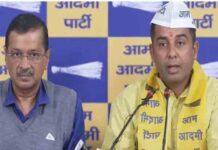 दिल्ली में BJP को झटका, आप में शामिल हुए पूर्व MLA Anil Jha bjp