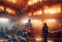 Jhansi : Medical College में लगी भीषण आग, 10 नवजात बच्चे जिंदा जले massive