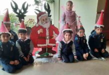 इनोसेंट हार्टस के प्री-प्राइमरी के बच्चों ने बड़े उत्साह से मनाया क्रिसमस-डे pre