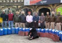 कपूरथला – कांजली के जंगलों में एक्साइज विभाग की बड़ी रेड, कुख्यात तस्कर अरेस्ट, अवैध शराब की खेप बरामद