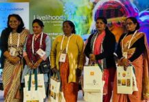 गांव में बैग बनाने के सैल्फ हैल्प ग्रुप से शुरू कर राष्ट्रीय आजीविका शिखर सम्मेलन में पहुंची रूपिंद्र कौर hmel