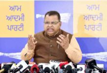सुनील जाखड़ के बयान पर आप का पलटवार, कहा – भगवंत मान की चिंता छोड़िए, अपनी चिंता कीजिए aap