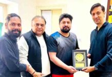 भारतीय बैडमिंटन टीम के पूर्व कोच गौरव मल्हन जालंधर के खिलाड़ियों को देंगे प्रशिक्षण, डीबीए सचिव रितिन खन्ना ने किया स्वागत dba