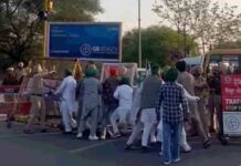 शंभू-खिनौरी बार्डर पर टेंशन बढ़ी, किसानों-पुलिस में धक्कामुक्की, punjab