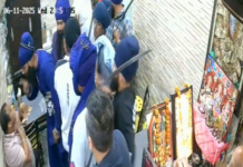 जालंधर – निंहग बाणे में आए युवकों ने मिलाप चौक में मचाया गद्दर, चांप हब के मालिकों पर जानलेवा हमला, थाना नंबर 3 के निकट गुंडागर्दी का नंगा नाच duggal