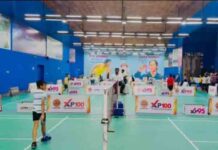 इंडियन ऑयल जालंधर डिस्ट्रिक्ट बैडमिंटन चेंपिअनशिप 2025 – डा. रत्न शर्मा और राकेश चोपड़ा की धमाकेदार जीत, सेमिफाइनल में बनाई जगह indian