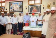 नितिन कोहली डेरा सचखंड बल्लां में नतमस्तक, संत निरंजन दास जी महाराज से लिया आर्शीवाद nitin