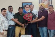 जालंधर – PSPCL नार्थ ज़ोन के चीफ इंजीनियर देस राज बांगर ने पद संभाला des