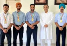 Jalandhar : नितिन कोहली ने किया एशिया कप विजेता भारतीय हाकी टीम का स्वागत, कप्तान हरमनप्रीत समेत खिलाड़ियों की जमकर सराहना nitin