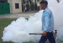 बौरी मेमोरियल एजुकेशनल एंड मेडिकल ट्रस्ट द्वारा संचालित“दिशा-एन इनिशिएटिव के तहत इनोसेंट हार्टस के पांचो संस्थानों व कॉलेजों में फॉगिंग अभियान fogging