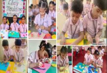 इनोसेंट हार्ट्स के प्री-प्राइमरी स्कूल में नन्हें-मुन्नों के लिए क्रिएटिव क्ले क्राफ्ट और फन विद ब्लॉक्स गतिविधियाँ आयोजित pre