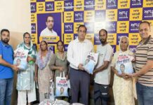 बारिश से प्रभावित लोगों की मदद के लिए नितिन कोहली आगे आए nitin