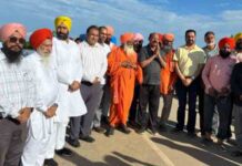 नितिन कोहली सुल्तानपुर लोधी के बाढ़ प्रभावित गाँव बाऊपुर पहुँचे nitin