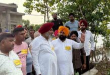 वित्त मंत्री हरपाल सिंह चीमा और हरजोत बैंस ने बाढ़ प्रभावित इलाकों का किया दौरा, BJP लाशों पर राजनीति कर रही है – वित्त मंत्री harpal