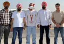 खतरनाक आतंकी परमिन्द्र पिंदी को UAE से पकड़ लाई पंजाब पुलिस, पैट्रोल बम विस्फोट, एक्सटोर्शन की वारदातों में वांटेड है पिंदी punjab