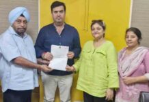 जालंधर – मैनब्रो चौक से टी पॉइंट तक सड़क का निर्माण जल्द होगा- मेयर ने पार्षद हैप्पी को दिया आश्वासन, पार्षद हैप्पी ने मांग पत्र देकर वार्ड की समस्याओं से मेयर को अवगत कराया councilor