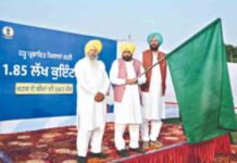 बाढ़ से तबाह किसानों के कंधे से कंधा मिला खड़े है CM मान : 1.85 लाख क्विंटल गेहूं के बीज पहुंचाए किसानों तक, लगभग 74 करोड़ किए खर्च, CM मान ने 7 ट्रकों को खुद दिखाई हरी झंडी cm