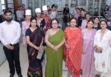 एचएमवी में न्यूट्रीशियन एवं स्वास्थ्य जागरूकता कार्यक्रम का आयोजन hmv