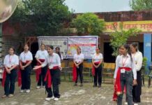 एचएमवी की यूबीए टीम ने नुक्कड़ नाटक का आयोजन किया uba