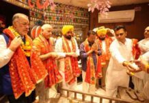 श्री काली माता मंदिर, पटियाला में CM भगवंत मान और अरविंद केजरीवाल की ओर से 75 CR के विकास कार्यों का शुभारंभ sri