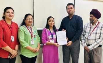 एस.एस.एम.टी.आई की एक छात्रा आना को HDFC Bank में जूनियर मैनेजर के पद पर नियुक्ति मिली