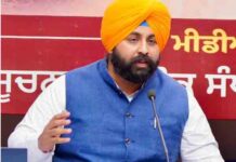 श्री गुरु तेग़ बहादुर जी के 350वें शहीदी दिवस को समर्पित समागमों के लिए श्री आनंदपुर साहिब में तैयारियां पूरी, भगवंत मान सरकार द्वारा संगतों की सुविधा के लिए किये गये पुख्ता प्रबंध – हरजोत बैंस