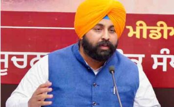 श्री गुरु तेग़ बहादुर जी के 350वें शहीदी दिवस को समर्पित समागमों के लिए श्री आनंदपुर साहिब में तैयारियां पूरी, भगवंत मान सरकार द्वारा संगतों की सुविधा के लिए किये गये पुख्ता प्रबंध – हरजोत बैंस