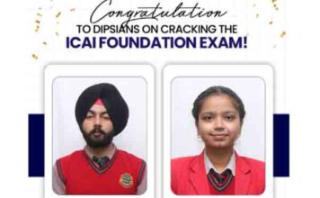 डिप्स रईया के छात्रों ने बढ़ाया डिप्स चेन का मान, कशिश और जशनप्रीत ने पास की ICAI परीक्षा