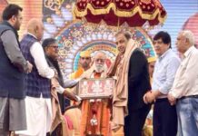 शक्तिपीठ श्री देवी तालाब मंदिर में कार सेवा के दौरान राज्यपाल से लेकर मंत्री तक हुए शामिल — सेवा ही सच्ची साधना है- नितिन कोहली