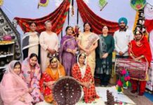 एच.एम.वी. ने गुरु नानक देव विश्वविद्यालय अमृतसर में आयोजित लोक कला प्रदर्शनी में की सहभागिता