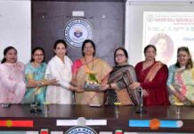 एचएमवी में प्राचार्या डॉ. एकता खोसला के स्वागत हेतु अभिनन्दन कार्यक्रम का आयोजन hmv