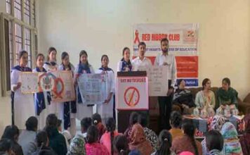 इनोसेंट हार्ट्स कॉलेज ऑफ एजुकेशन ने गांधी वनिता आश्रम में एचआईवी एवं एड्स जागरूकता सेमिनार का किया आयोजन