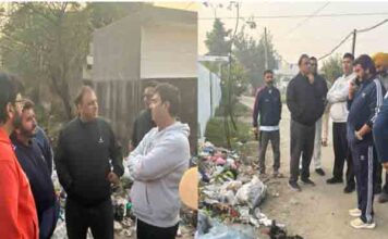 वार्ड 10 की बदहाल सफाई व्यवस्था पर नितिन कोहली और मेयर वनीत धीर की सख़्त कार्रवाई – अधिकारियों से 24 घंटे में रिपोर्ट तलब