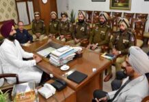 लालजीत भुल्लर ने 6 नव-पदोन्नत AIG/सुपरिंटेंडेंट सेंट्रल जेल अधिकारियों के कंधों पर लगाए स्टार