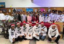 सेंट सोल्जर होटल मैनेजमेंट, कॉलेज में पारंपरिक केक मिक्सिंग सेरेमनी का शानदार और उत्साहपूर्ण आयोजन किया गया