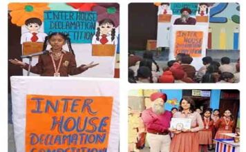 सेंट सोल्जर इंटर कॉलेज (स्कूल), फ्रेंड्स कॉलोनी में भाषण प्रतियोगिता