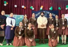 सेंट सोल्जर ग्रुप के विद्यार्थियों ने विश्व मधुमेह दिवस मनाया