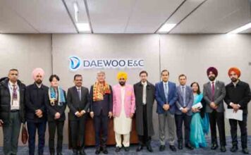 मुख्यमंत्री द्वारा दक्षिण कोरिया के व्यापारिक दिग्गज़ों से विचार-विमर्श, पैंग्यो टेक्नो वैली की तर्ज़ पर मोहाली को विकसित करने की घोषणा