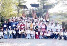 एचएमवी के एनएसएस विंग द्वारा सात दिवसीय कैम्प का समापन समारोह सफलतापूर्वक सम्पन्न