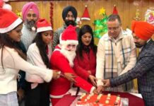 सेंट सोल्जर इंस्टीट्यूट ऑफ होटल मैनेजमेंट में हर्षोल्लास से मनाया क्रिसमस का त्योहार
