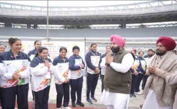 पंजाब में जल्द ही 3,100 खेल के मैदान होंगे क्योंकि पंजाब सरकार राज्य में स्पोर्ट्स कल्चर को बड़ा बढ़ावा दे रही है: हरजोत सिंह बैंस