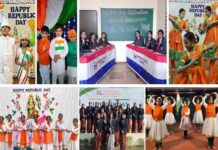 इनोसेंट हार्टस में हर्षोल्लास के साथ मनाया गया गणतंत्र दिवस : देशभक्ति के रंग में रंगा विद्यालय का प्रांगण