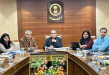 कैबिनेट मंत्री अरोड़ा ने नगर निगम आयुक्तों, शहरी विकास के ए.डी.सी. तथा सुधार ट्रस्टों के ई.ओ. के साथ की बैठक, स्थानीय निकायों के सभी कार्यों की ली समीक्षा