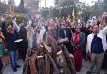 महात्मा हंस राज डी.ए.वी इंस्टट्यूट ऑफ नर्सिंग जालंधर में मनाया लोहड़ी पर्व