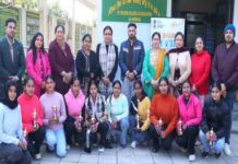 सेंट सोल्जर कॉलेज (को-एजुकेशन), जालंधर की एन.एस.एस. यूनिट ने वोटर जागरूकता रैली का आयोजन किया