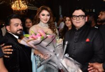 जालंधर के पी.पी.आर. मॉल में मशहूर बॉलीवुड अभिनेत्री उर्वशी रौतेला ने शानदार सेलिब्रेशन के बीच रॉल्स सैलून का उद्घाटन किया