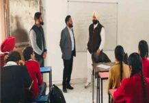 शिक्षा मंत्री हरजोत बैंस ने पटियाला के स्कूल ऑफ एमिनेंस का अचानक किया दौरा, बुनियादी ढांचे का लिया जायजा