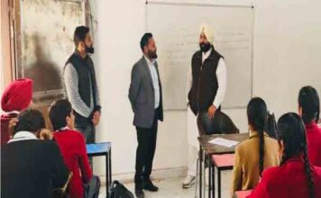 शिक्षा मंत्री हरजोत बैंस ने पटियाला के स्कूल ऑफ एमिनेंस का अचानक किया दौरा, बुनियादी ढांचे का लिया जायजा