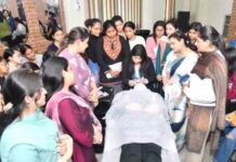 एच.एम.वी. ने कौशल विकास वर्कशॉप का किया आयोजन